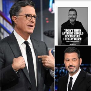 "WE WILL NOT BE SILENT" Stephen Colbert Unleashes Fury on Jimmy Kimmel — Shockwaves Rock Entertainment Industry nh