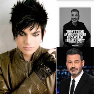 "WE WILL NOT BE SILENT" Adam Lambert Unleashes Fury on Jimmy Kimmel — Shockwaves Rock Entertainment Industry nh