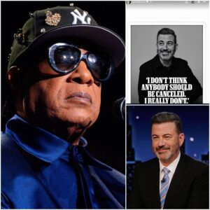 "WE WILL NOT BE SILENT" Stevie Wonder Unleashes Fury on Jimmy Kimmel — Shockwaves Rock Entertainment Industry nn