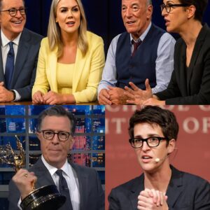 HOLLYWOOD SHOCKWAVE: Leaks reveal Stephen Colbert & Rachel Maddow are plotting a midnight media coup — a secret plan insiders say could obliterate late-night TV as we know it... nh