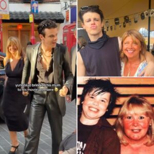 Yungblud just made the red carpet burst into tears when he appeared with "the most important woman in his life" - his mother!