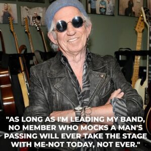 Rock Music Shocker: Keith Richards Suspends Band Member After Controversial Celebration of Charlie Kirk’s Passing