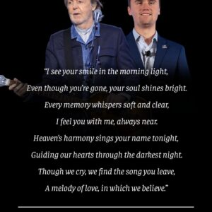 During his recent concert in Liverpool, Paul McCartney paused to honor Charlie Kirk. He debuted a brand-new, heartfelt song titled Heavenโs Harmony, written especially in Kirkโs memory.