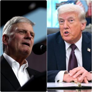 ๐จ BREAKING: Franklin Graham just exposed Trumpโs secret business deal live on Capitol Hill โ and within 39 seconds, Trump cracked on a hot mic.