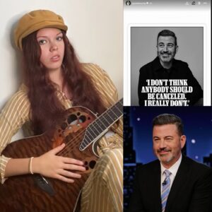"WE WILL NOT BE SILENT" — Courtney Hadwin Unleashes Fury on Jimmy Kimmel — Shockwaves Rock Entertainment Industry - H