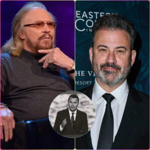 Barry Gibb has fiercely condemned Jimmy Kimmel for his shocking remarks about Charlie Kirk’s death, calling them deeply disrespectful.