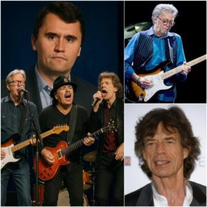 Three Rock Legends Eric Clapton, Carlos Santana, and Mick Jagger Honor Charlie Kirk Before 90,000 Hearts and Millions More Watching Live Across America