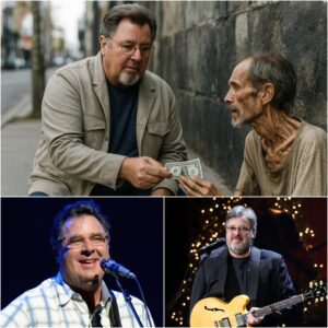 HEARTWARMING STORY: Homeless Man Asks Vince Gill for $1 — What Happened Next Will Astonish You_cz