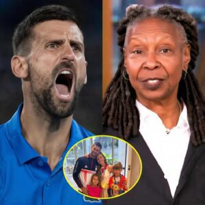 Novak Djokovic’s Explosive Reaction to Whoopi Goldberg’s Insult Stuns Fans Worldwide...luxury