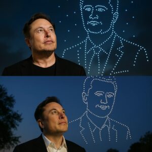 BREAKING TRIBUTE: Elon Musk is taking remembrance to an entirely new level—a jaw-dropping 3D drone spectacle lighting up the night sky in honor of Ch@l!e K!rk.