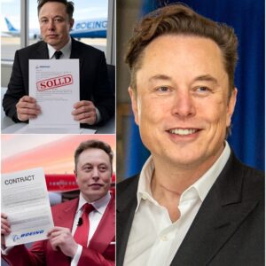 🚀✨ He owns the sky now! Elon Musk’s $120B takeover of Boeing marks a bold new era in aviation, blending space-age vision with aerospace power to reshape the future of flight forever. 🌍✈️🔥
