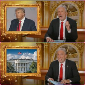Some might say the Trump administration’s concerns about free speech are just a cynical ploy. But Jon Stewart would never put it that way.