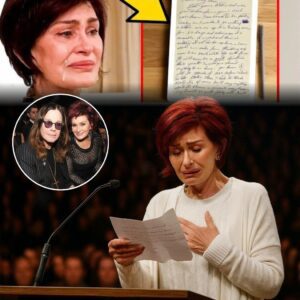 Sharon Osbourne BREAKS DOWN After Reading Ozzy Osbourne's Hidden Love Letter -ngl