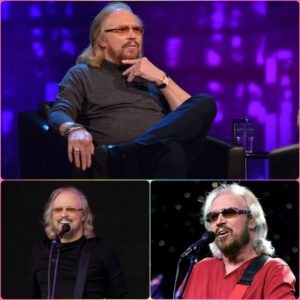 BREAKING NEWS: Barry Gibb stunned Los Angeles when anti-American chants broke out — but instead of walking off, he lifted the mic and began rapping “God Bless America.”