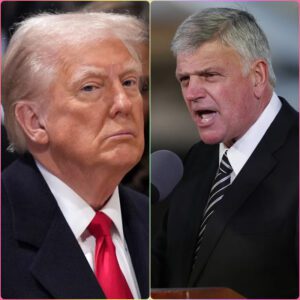 BREAKING NEWS: Franklin Graham drops Trumpโs DNA revelation โ 47 seconds later, Trump mutters, โCan we cut the cameras, please?โ
