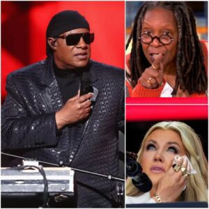 Stevie Wonder Stuns Studio After Whoopi Goldberg’s Attack on Erika Kirk: A Lesson in Respect Goes Viral nn