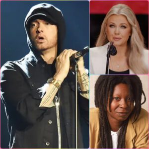 “Sit down, Barbie.” — Eminem steps in to defend Erika Kirk after Whoopi Goldberg attacks her live on air.
