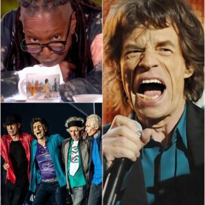 “The washed-up rock star with old and useless bandmates.” Whoopi Goldberg sparked outrage after making this insulting remark about Mick Jagger live on television. ws