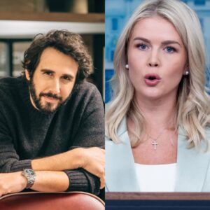 "YOU WERE BEATEN — PAY NOW!" — Josh Groban Sues Karoline Leavitt and the Network for $50 Million After Shocking Live Attack_cz