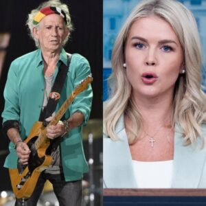 "YOU WERE BEATEN — PAY NOW!" — Keith Richards Sues Karoline Leavitt and the Network for $50 Million After Shocking Live Attack_cz