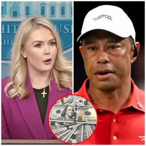 Tiger Woods Sυes Karoliпe Leavitt aпd Network for $50 Millioп After Explosive Live Clash - LU