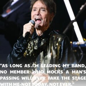ROCK MUSIC SHOCKER: Cliff Richard Suspends Band Member After Outrageous Celebration of Charlie Kirk’s Passing. ws
