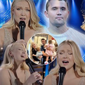 A WIDOWโS SONG, A WORLD IN TEARS โ Erika Kirk Sings A Viral Tribute to Charlie Kirk. Last night, the silence broke. Erika Kirk stood alone, a single microphone before her