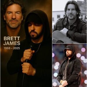 The music world fell silent as country songwriter Brett James tragically died at 57 in a plane crash, leaving Eminem in tears, mourning a lifelong friend and legend.
