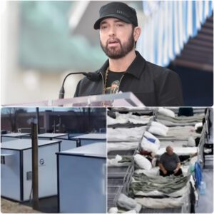 Rap icon Eminem has donated his entire $15.9 million prize money and sponsorships to Metro Manila’s typhoon-hit “Onward Home” shelter, funding 150 houses with 300 beds.