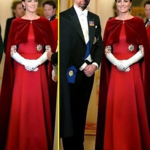 OMG! Princess Catherine STUNS In A Customized Gown With A Tiara She Had Never Worn Before At State Banquet Made Windsor Breathe 😱...ishar