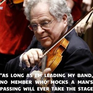 CLASSICAL MUSIC SHOCKER: Itzhak Perlman Suspends Musician After Outrageous Celebration of Charlie Kirk’s Passing. ws