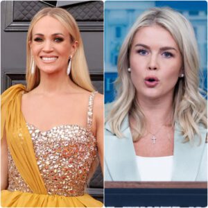 ๐จ โYOU WERE BEATEN โ PAY NOW!โ โ Carrie Underwood hits Karoline Leavitt and the network with a jaw-dropping $50 MILLION lawsuit