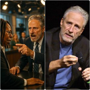Jon Stewart erupted on The View, blasting the panel for “fake morality” before storming off the set. Fans were stunned as he turned a live interview into daytime TV chaos.