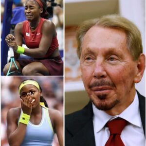 🔥BREAKING NEWS 10 MINUTES AGO: “She is a young American talent who deserves respect…” – Larry Ellison shocked fans by offering to adopt Coco Gauff after learning she had been working as a restaurant waitress to support