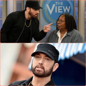 Eminem just detonated daytime TV — storming off The View after torching Whoopi, Joy, and Ana in a fiery showdown.