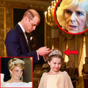 ONE HOUR AGO: Camilla GOES NUTS Against Princess Charlotte Wearing Lady Diana’s Wedding Tiara – William’s Response Leaves the Queen SPEECHLESS. Have a great time, everyone!👇