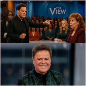 Breaking: Donny Osmond Sparks Chaos on The View — A Live TV Moment to Remember