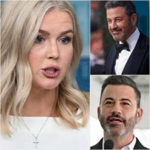 Jimmy Kimmel Silences Karoline Leavitt With Twelve Brutal Words — A Comeback That Flipped the Internet...