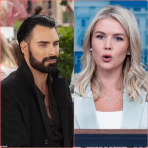 "YOU WERE BEATEN โ PAY NOW!" โ Rylan Clark sues Karoline Leavitt and the network for $50 million after a shocking live-TV verbal attack.