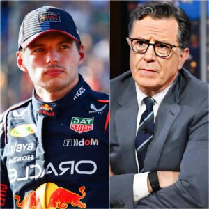 10 MINUTES AGO ๐ด Stephen Colbert attacked Max Verstappen live on TV, cursed him out in front of the entire audience, and caused chaos in the studio..." -ngl