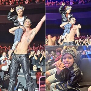 Yungblud Lifts Young Fan Onto His Shoulders During Niagara Show, Sending Crowd Into Frenzy