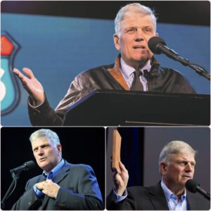 Franklin Graham made an unforgettable stand in Nashville, silencing anti-American chants with a powerful message of faith and unity.