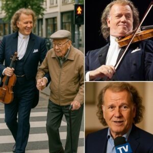 Andre Rieu Stops in the Middle of the Street to Help an Elderly Man — A Moment That Triggers a Memory From His Past He’s Never Shared.