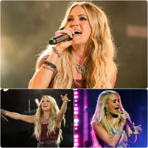 Carrie Underwood made an unforgettable stand in Nashville, silencing anti-American chants with a powerful message of faith and unity.