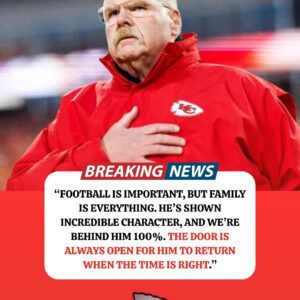 C.HEART OVER FOOTBALL: Chiefs Head Coach Sends Shockwaves Across the NFL by Publicly Backing a Rookie Who Put Family Before the Game to Care for His Ill Parents. Fans Are Divided nn