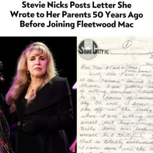 Stevie Nicks’ Rare Letter to Her Parents Resurfaces: A Glimpse Into the Making of Buckingham Nicks_cz