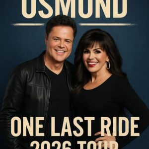 BREAKING NEWS: LEGENDS UNITE — Donny & Marie Osmond Announce Farewell Tour “One Last Ride 2026”