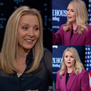 LISA KUDROW OPENED HER MOUTH — AND KAROLINE LEAVITT’S IMAGE UNRAVELED IN REAL TIME