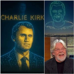 Bob Seger’s Skyward Tribute: A Dazzling Drone Spectacle in Honor of Charlie Kirk_nn