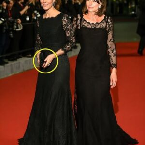 FANS STUNNED! Princess Catherine and Mum Carole Middleton STEP OUT In Black Lace Gowns For Charity Event